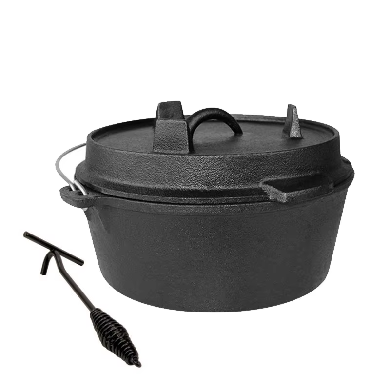 Camp Dutch Oven Cast - 25 cm Dökme Demir Hollandalı Fırın