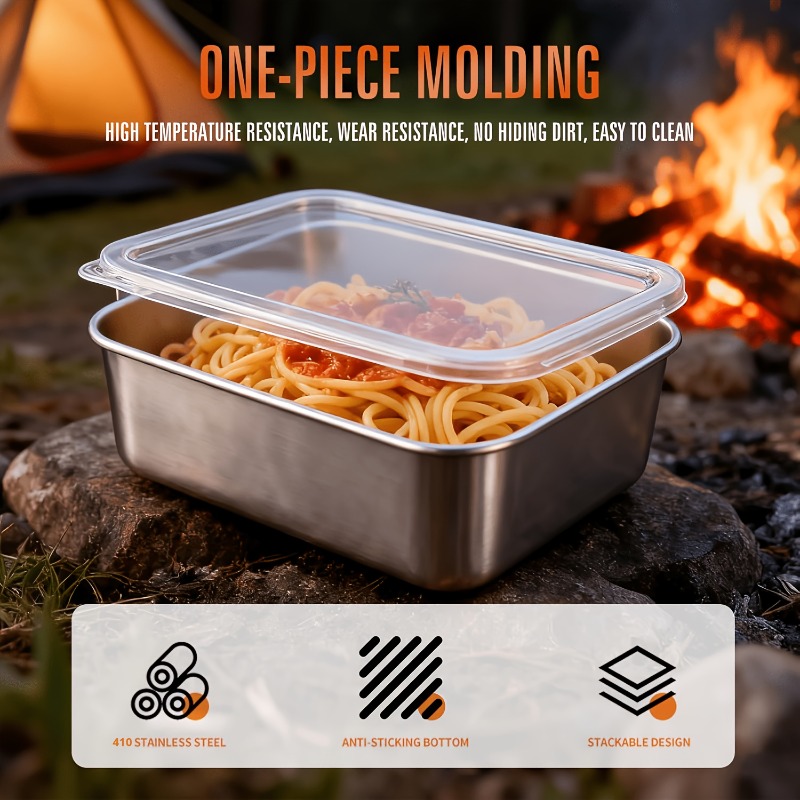 5 adet Paslanmaz Çelik Gıda Ka - Camping Cooking Organizer incelemesi ve fiyatı