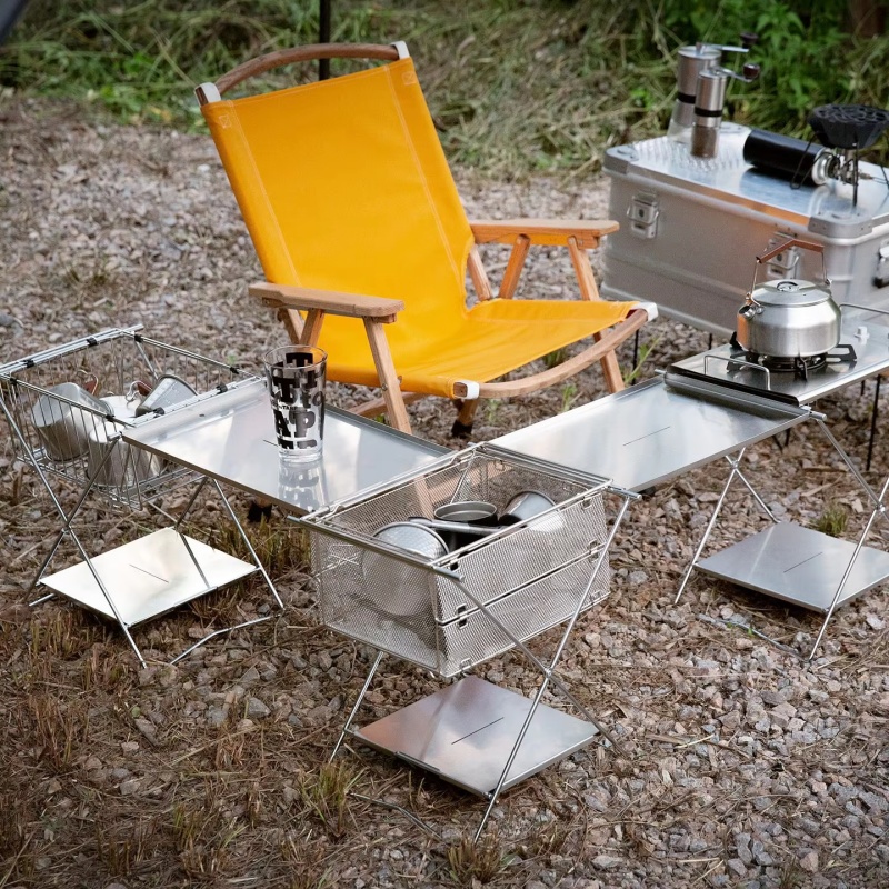 Açık Hava Paslanmaz Çelik Katl - Camping Cooking Table incelemesi ve fiyatı